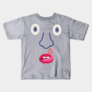 faces eyes nose mouth Kids T-Shirt